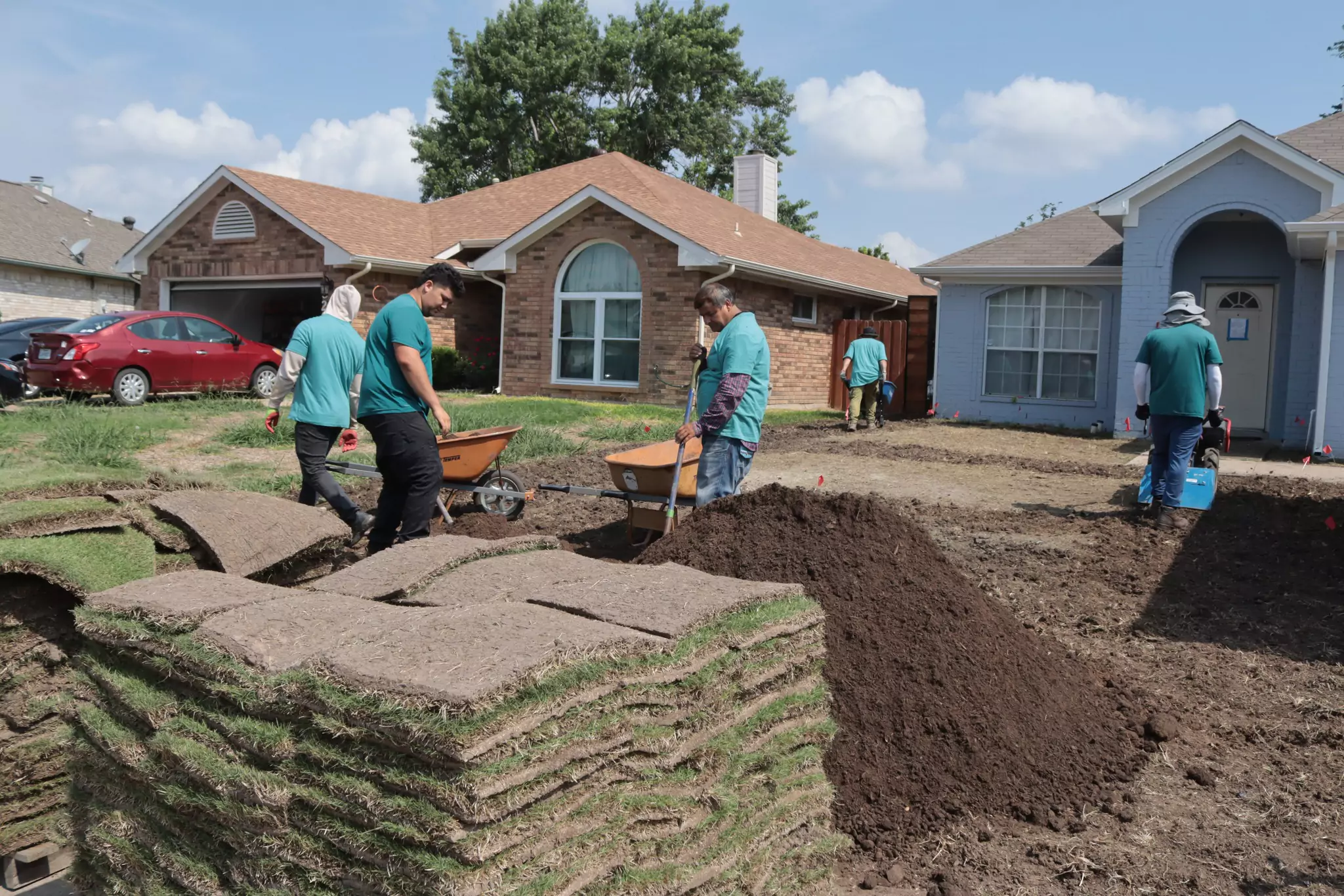 Sod Installation Midlothian
